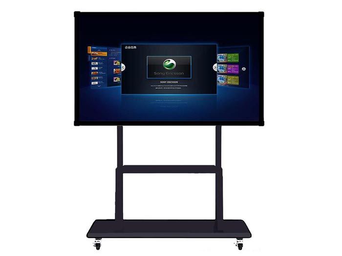 安徽多媒体教学一体机 70寸大屏互动，壁挂移动双模式赋能现代化课堂